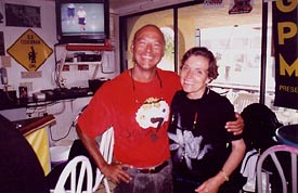 Larry with Doctor Sylvia Earle