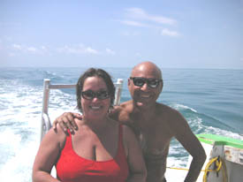 scuba diving and instruction on dive boats are super for fun times in the Florida Keys