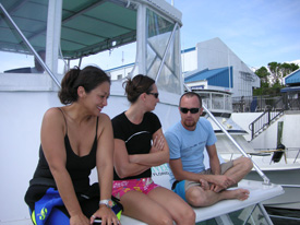 scuba instruction classrooms are different in Key Largo and the Florida Keys