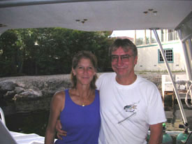 Florida scuba diving couple